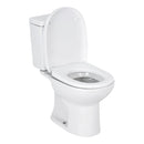 Vaso Sanitário Roca Round Branco com Caixa Acoplada 3/6L Saída Vertical